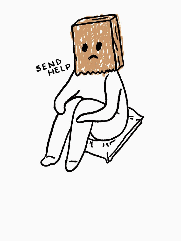 Send Help by RedsStickerShop