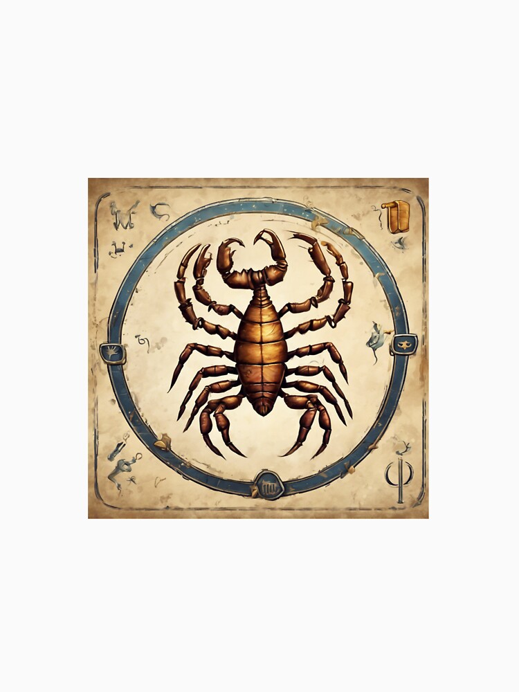 Zodiac sign SCORPIO by TrendyGenZArt T-Shirts, Hoodie, Sweatshirt | BlankRebels.com (Image 3)