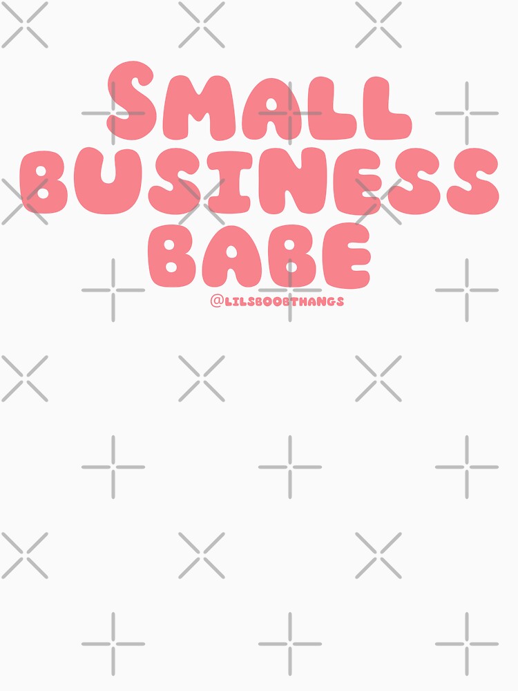 Small business babe. v2 | @lilsboobthangs by lilsboobthangs T-Shirts, Hoodie, Sweatshirt | BlankRebels.com (Image 3)