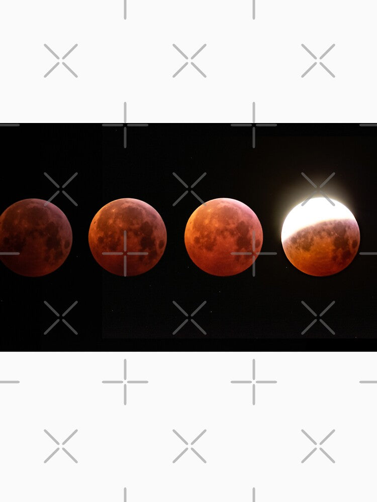 Brilliant red moon by DelightfulArts T-Shirts, Hoodie, Sweatshirt | BlankRebels.com (Image 3)