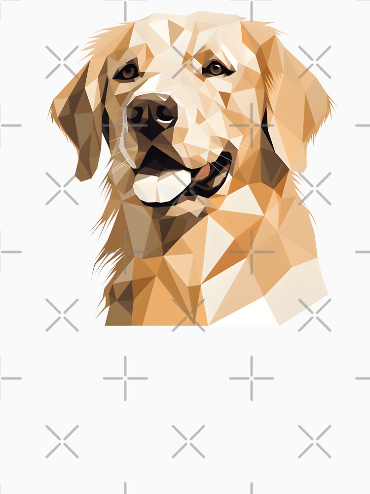 Golden Retriever (Minimalist design) by brindled T-Shirts, Hoodie, Sweatshirt | BlankRebels.com (Image 3)