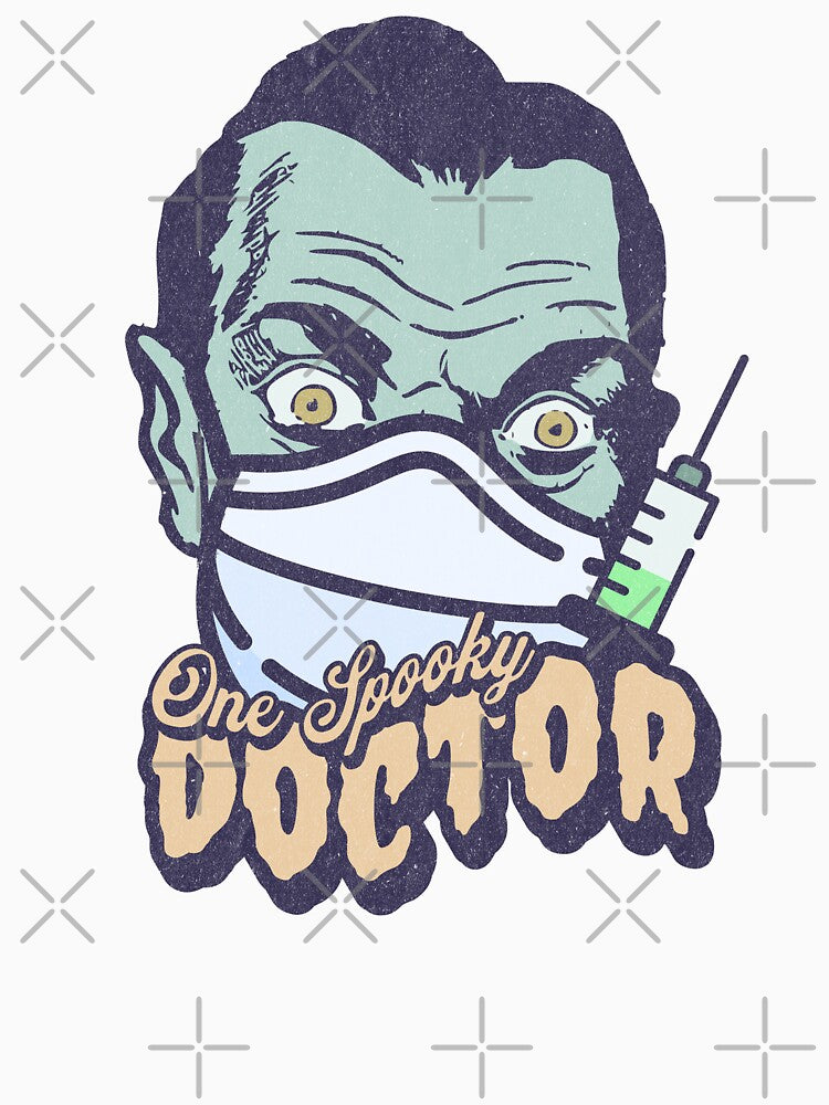 One Spooky Doctor by Khihi T-Shirts, Hoodie, Sweatshirt | BlankRebels.com (Image 3)
