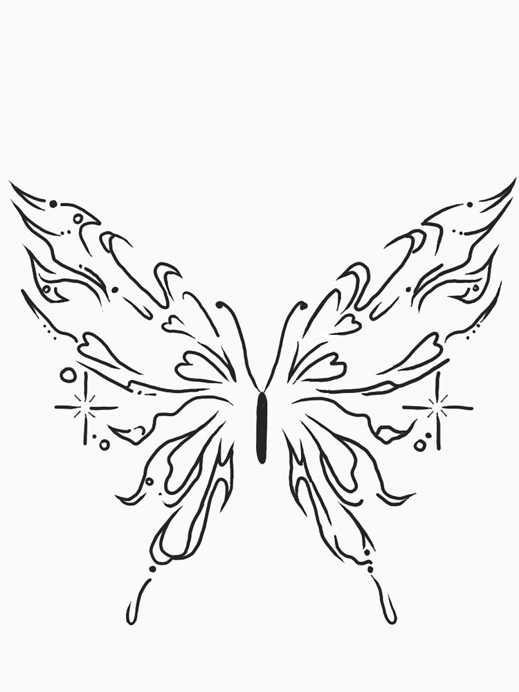 love butterfly by Angel-ito T-Shirts, Hoodie, Sweatshirt | BlankRebels.com (Image 3)