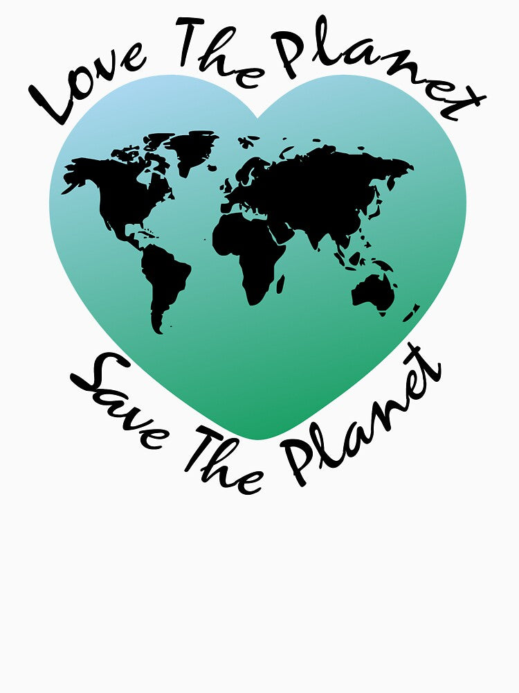 Planet Earth With Heart And Words by Oirabot T-Shirts, Hoodie, Sweatshirt | BlankRebels.com (Image 3)