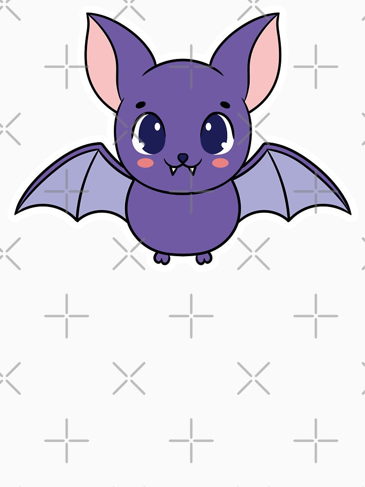 kawaii bat by Raymi03 T-Shirts, Hoodie, Sweatshirt | BlankRebels.com (Image 3)