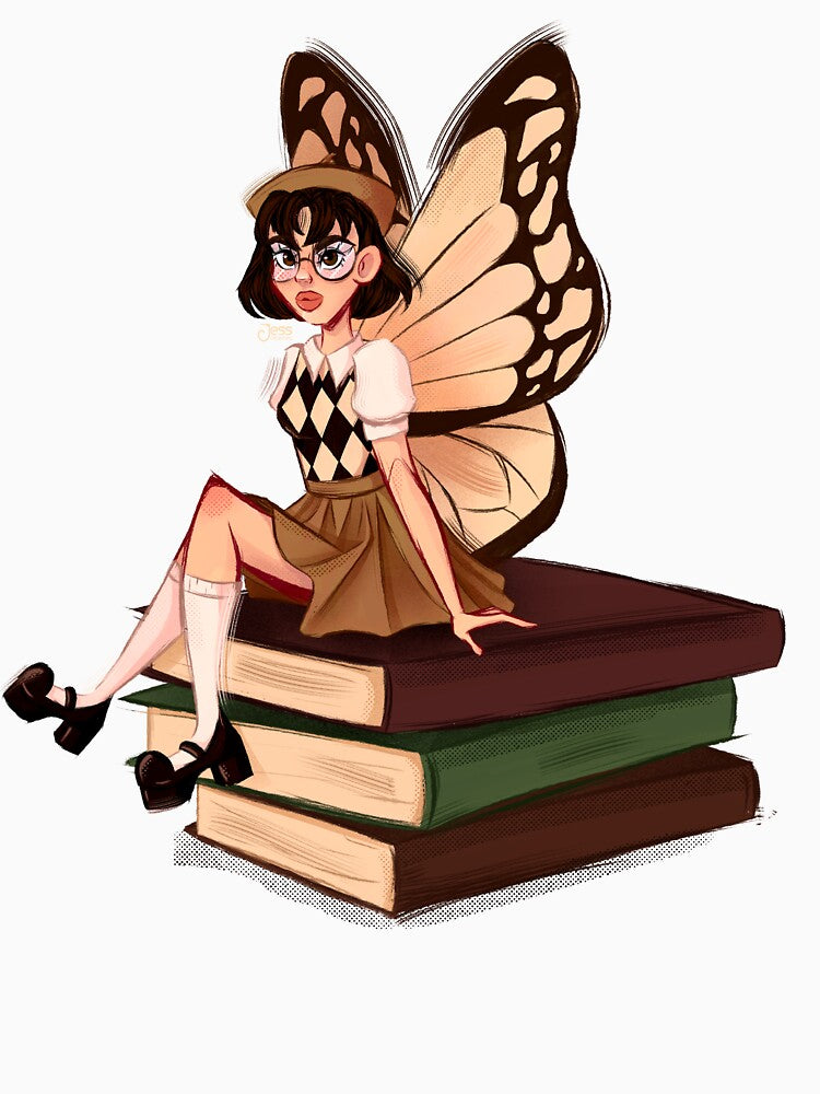 Book fairy by JessCelestino T-Shirts, Hoodie, Sweatshirt | BlankRebels.com (Image 3)