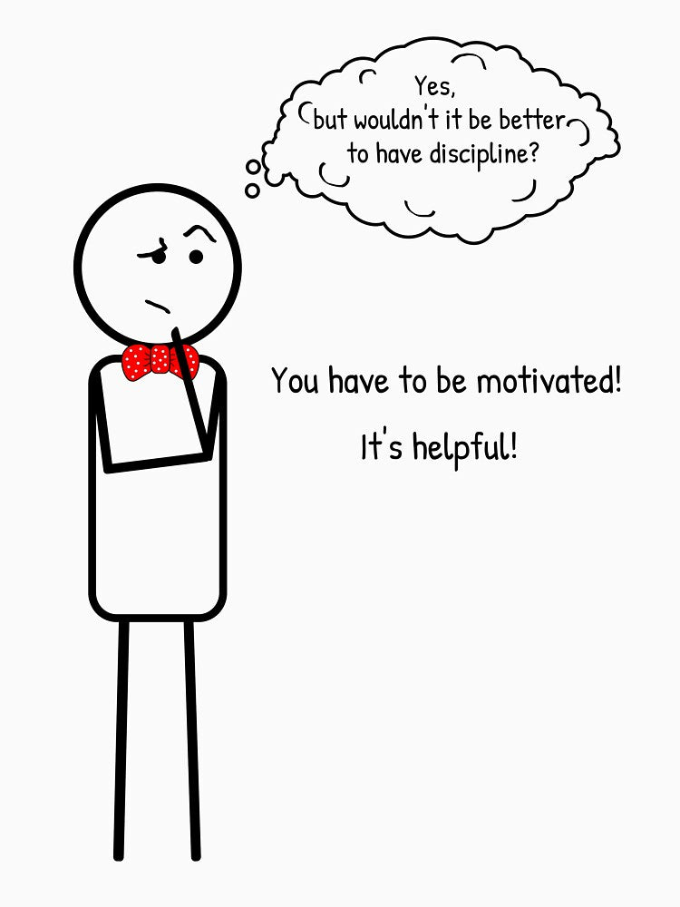 Motivation is like a fuel. Discipline is like an engine! by ThinkMan T-Shirts, Hoodie, Sweatshirt | BlankRebels.com (Image 3)
