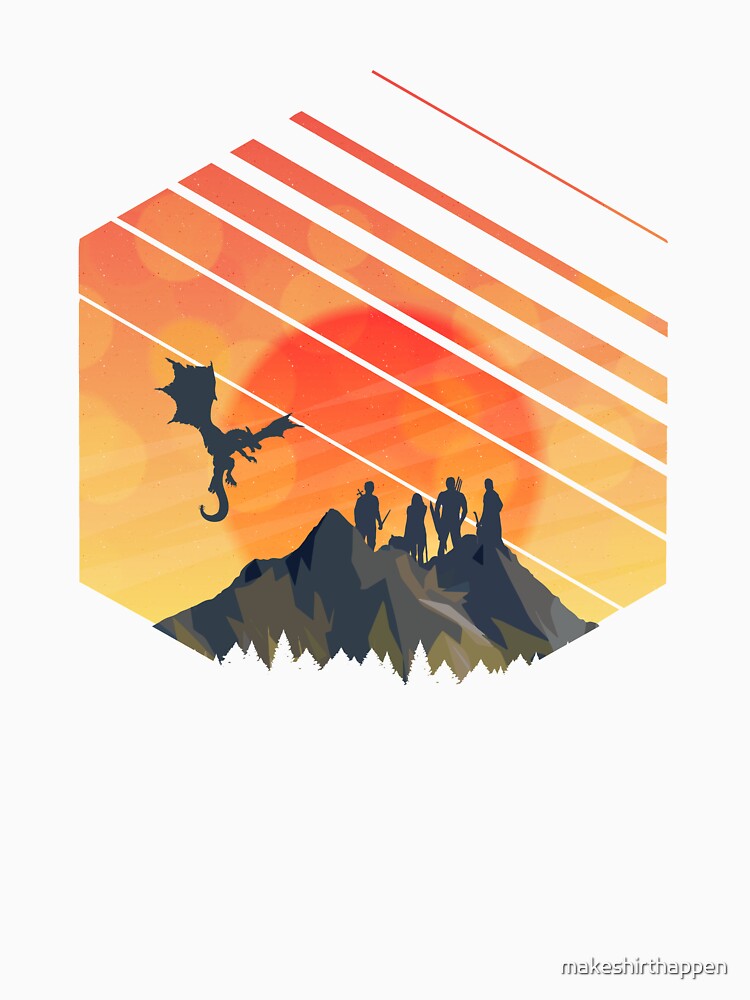 DND Inspired Artwork by makeshirthappen T-Shirts, Hoodie, Sweatshirt | BlankRebels.com (Image 3)