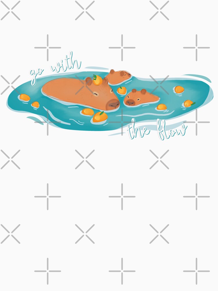 Capybaras by iimarmallow T-Shirts, Hoodie, Sweatshirt | BlankRebels.com (Image 3)