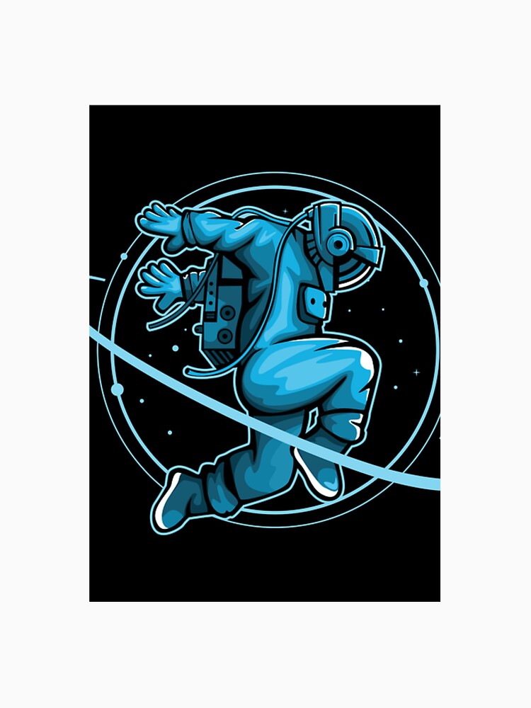 blue astronaut by twinsparkle T-Shirts, Hoodie, Sweatshirt | BlankRebels.com (Image 3)