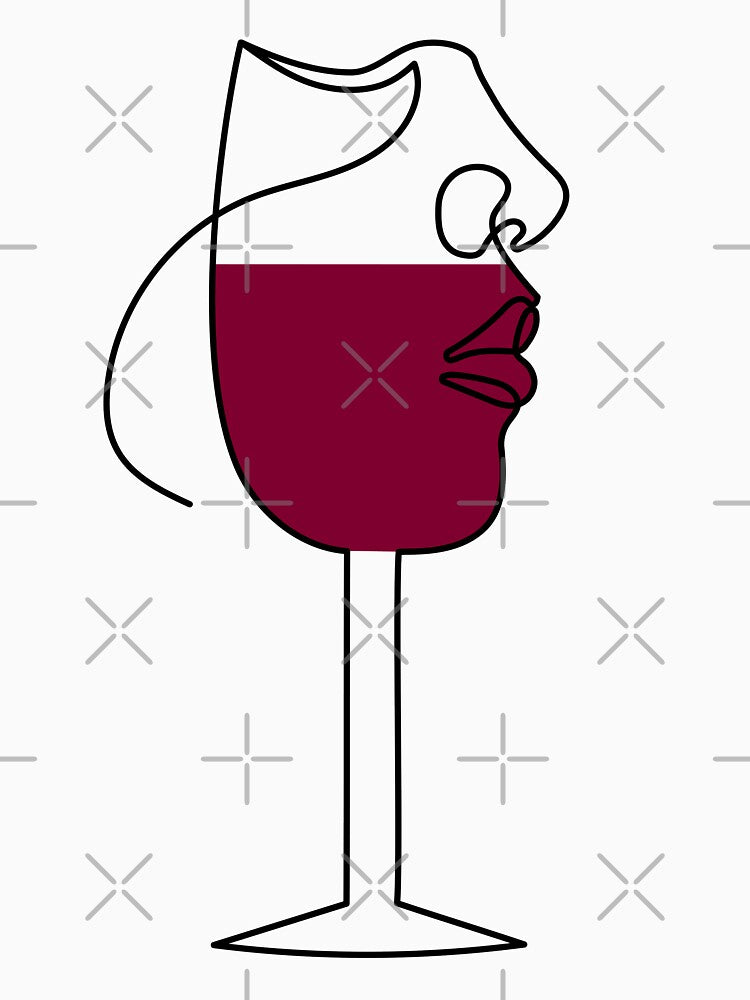 Drink From Me | One Line Drawing | One Line Art | Minimal | Minimalist by One-Line-Artist T-Shirts, Hoodie,... (Image 3)