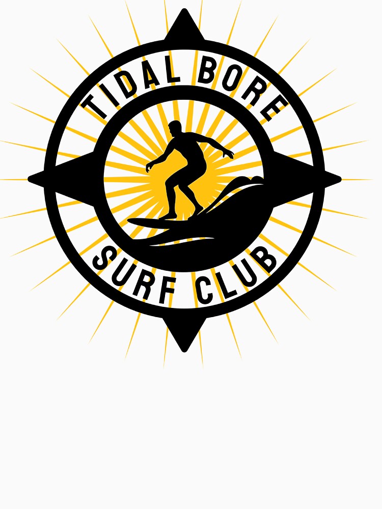 Tidal Bore Surf Club Starburst by TheTidalBores T-Shirts, Hoodie, Sweatshirt | BlankRebels.com (Image 3)