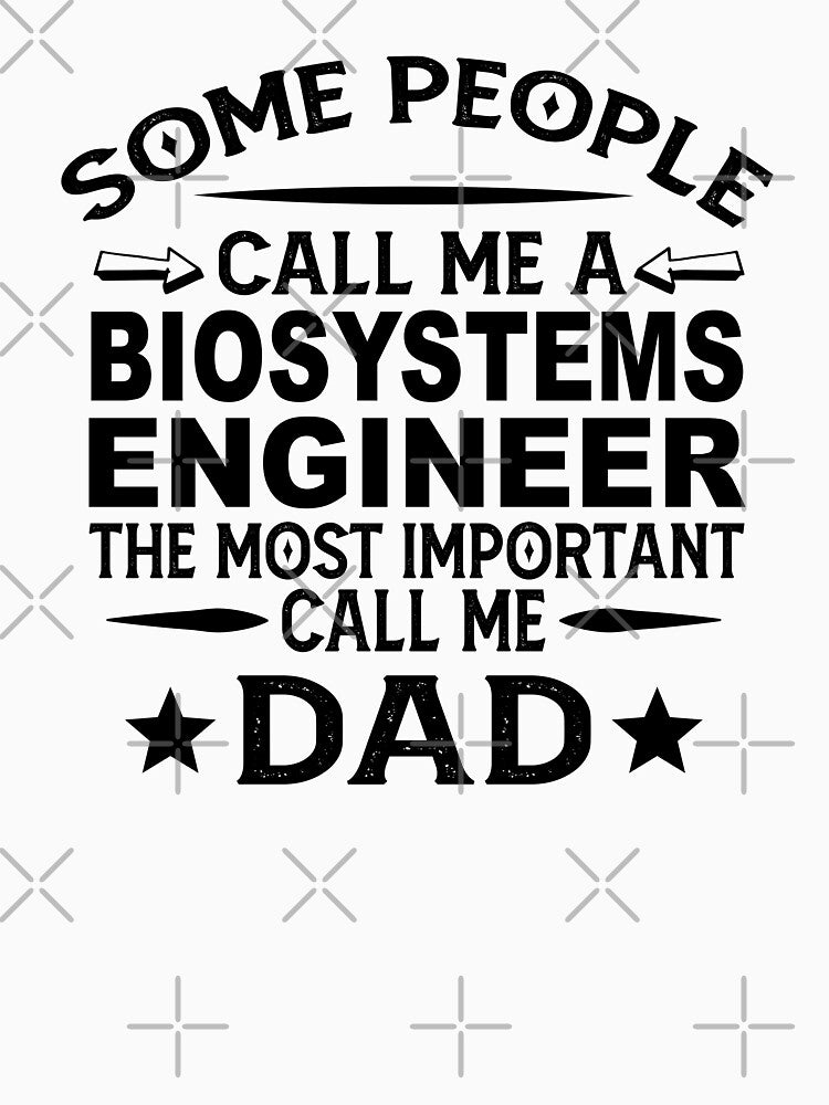 Biosystems engineer Father Dad T-shirt gift for father's Day Biosystems engineer Dad Father's Day, Biosystems... (Image 3)