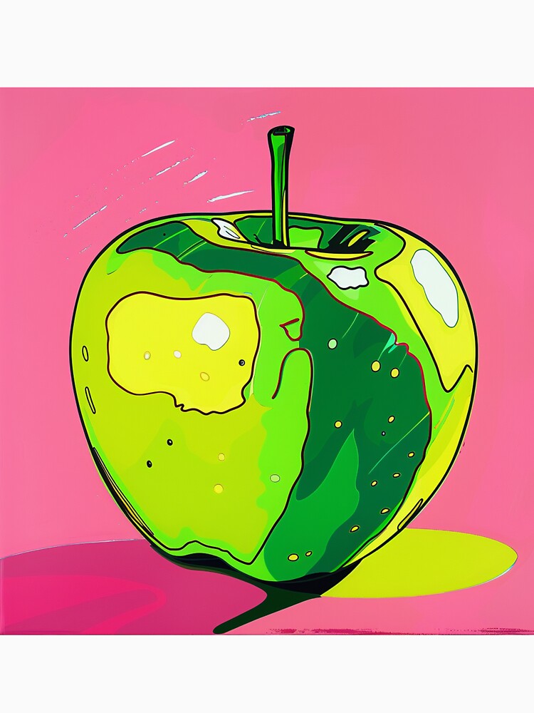 Granny Smith Pop Art 3 by AstroRisq