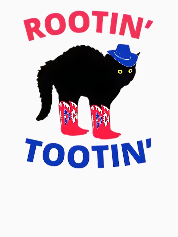 Rootin Tootin Cat by howardstudio T-Shirts, Hoodie, Sweatshirt | BlankRebels.com (Image 3)