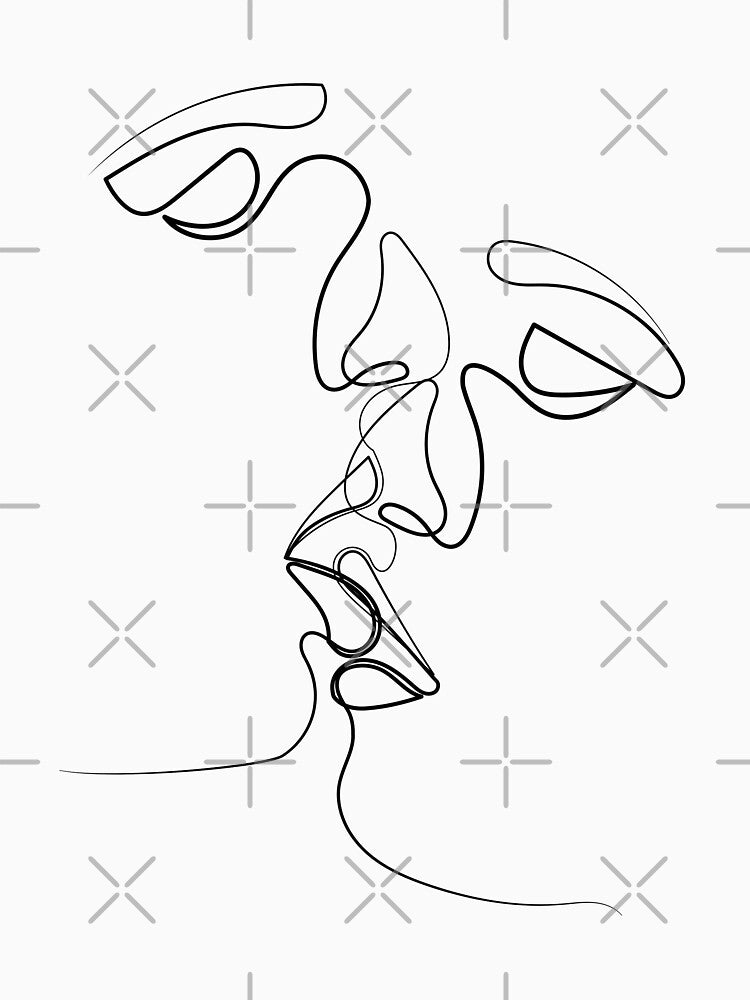 Feeling your Soul at the Edge of my Lips by One-Line-Artist T-Shirts, Hoodie, Sweatshirt | BlankRebels.com (Image 3)