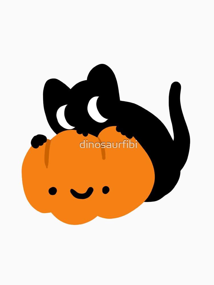 Halloween cat by dinosaurfibi T-Shirts, Hoodie, Sweatshirt | BlankRebels.com (Image 3)