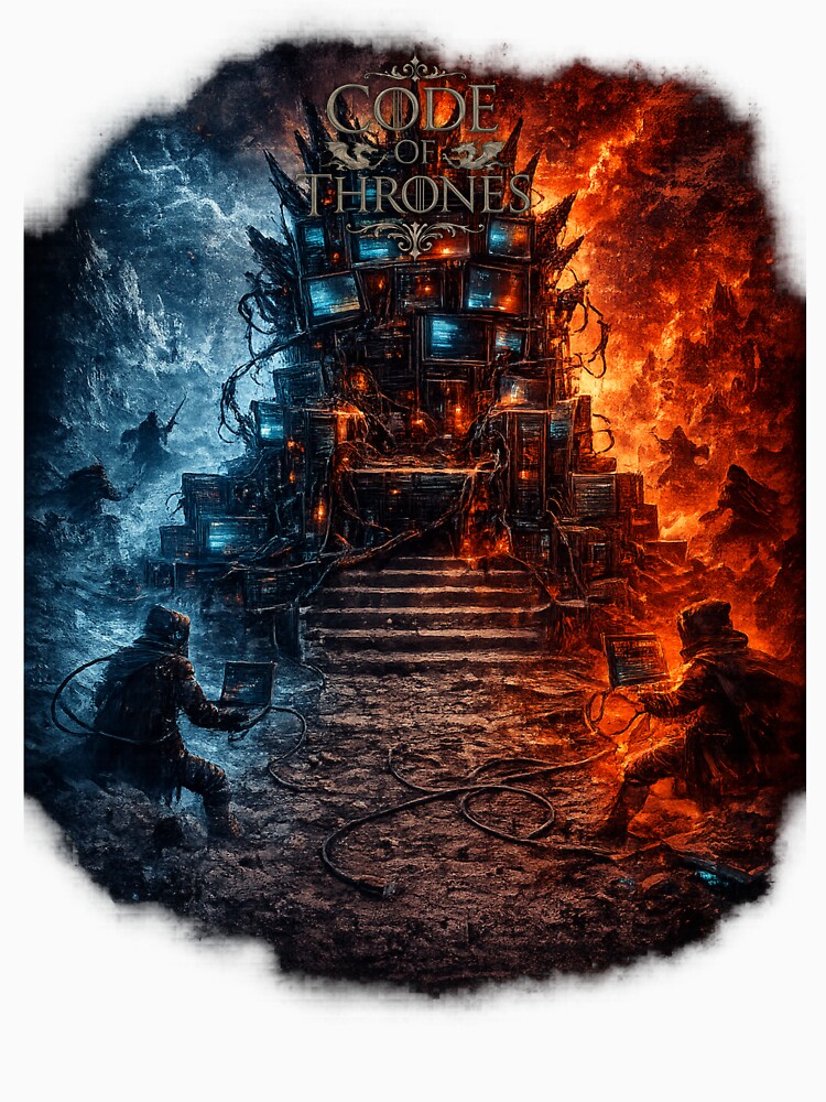 Code of Thrones – Backend War by CtrlAltLaugh T-Shirts, Hoodie, Sweatshirt | BlankRebels.com (Image 3)
