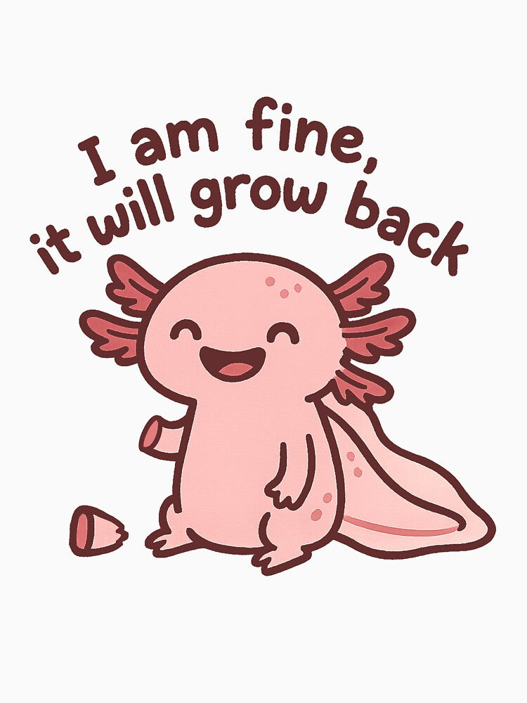 Happy Axolotl, Regeneration Mood by JF-ArtPrints T-Shirts, Hoodie, Sweatshirt | BlankRebels.com (Image 3)