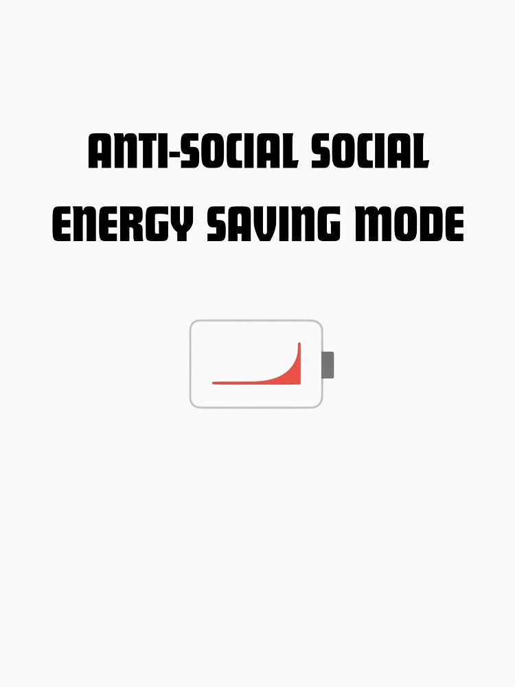 Anti-Social Social Energy – Funny Introvert Quote Shirt by MRKBasedDesign Hoodie, Sweatshirt | BlankRebels.com (Image 3)