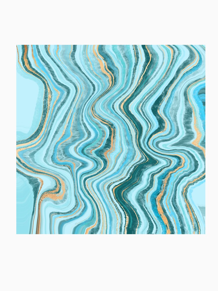 BLUE WAVES  WALL  ART & POSTERS NEW COOL DESIGN by MorbenTrend T-Shirts, Hoodie, Sweatshirt | BlankRebels.com (Image 3)