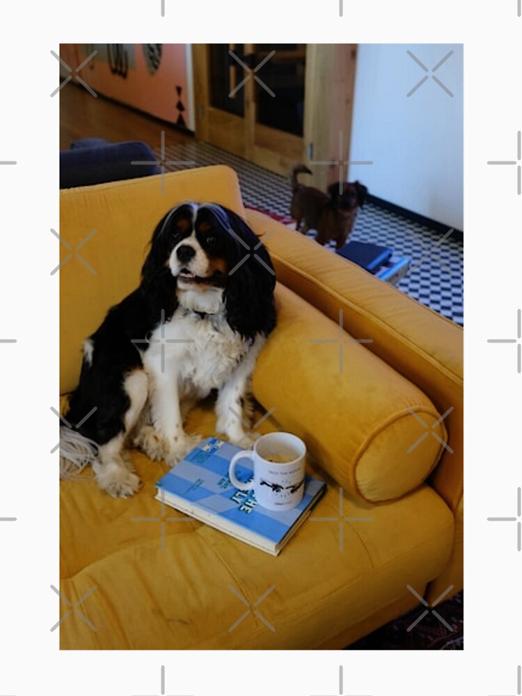 Books And Coffee And Dogs by Sellystickers T-Shirts, Hoodie, Sweatshirt | BlankRebels.com (Image 2)