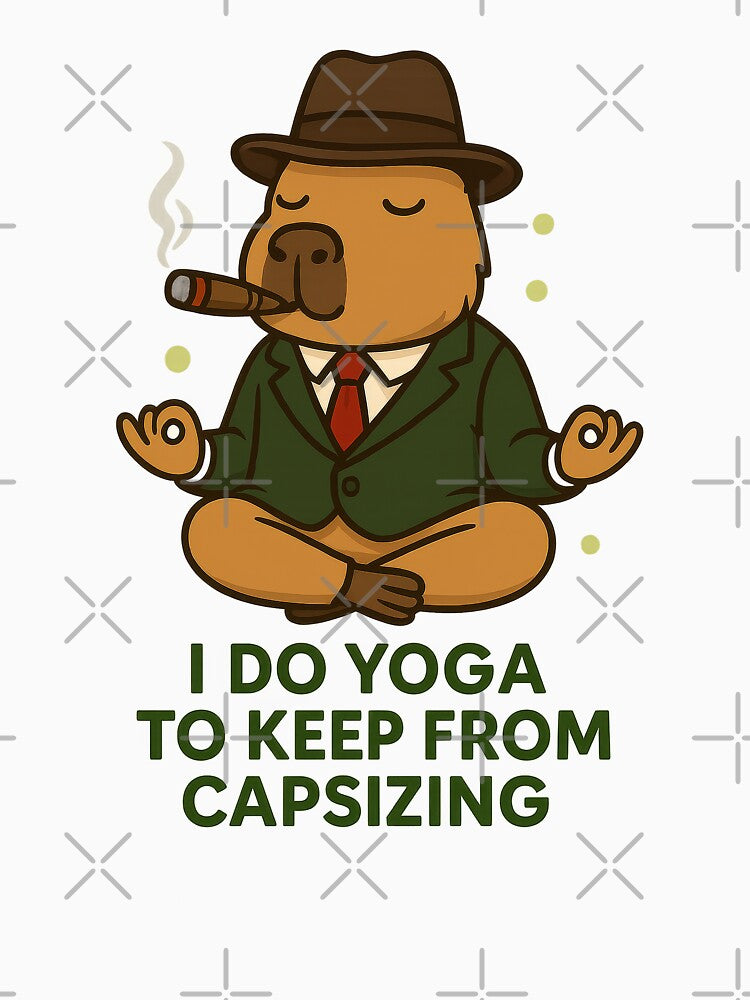 Capybara Gangster Zen – Funny Smoking Meditation by RetroPop23 T-Shirts, Hoodie, Sweatshirt | BlankRebels.com (Image 3)