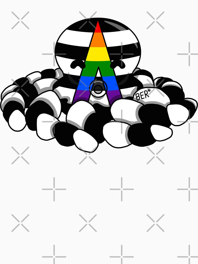 Ally Pride Fidget Octopus by SentABear T-Shirts, Hoodie, Sweatshirt | BlankRebels.com (Image 3)