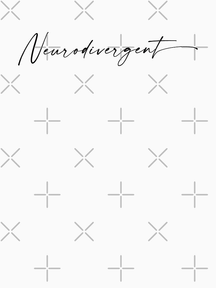 Neurodivergent / typography by wild.geranium.design T-Shirts, Hoodie, Sweatshirt | BlankRebels.com (Image 3)