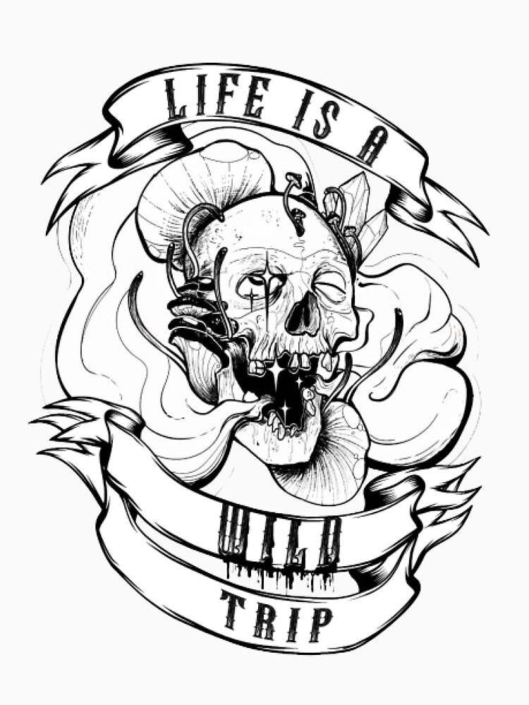 Good vibes skull by PATRICIA TRINCA T-Shirts, Hoodie, Sweatshirt | BlankRebels.com (Image 3)