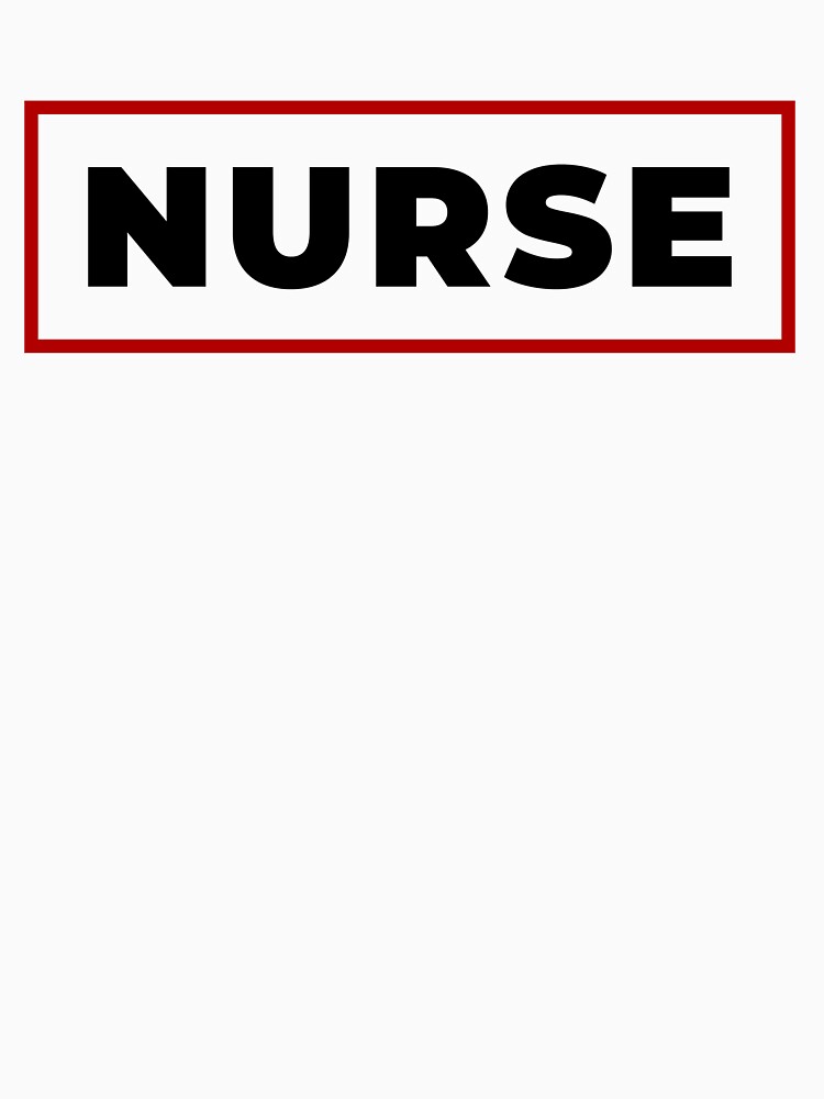 Nurse Red Frame T-Shirts, Hoodie, Sweatshirt