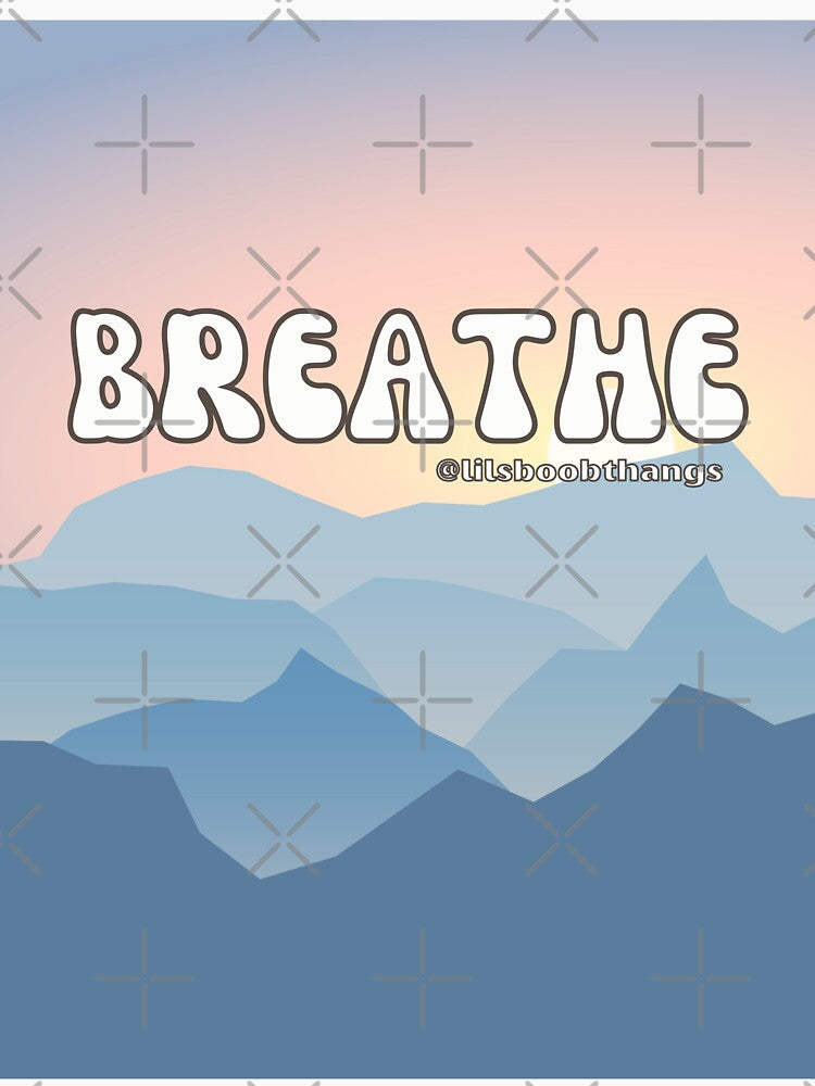 Breathe Mountain Air v11 | @lilsboobthangs by lilsboobthangs T-Shirts, Hoodie, Sweatshirt | BlankRebels.com (Image 3)