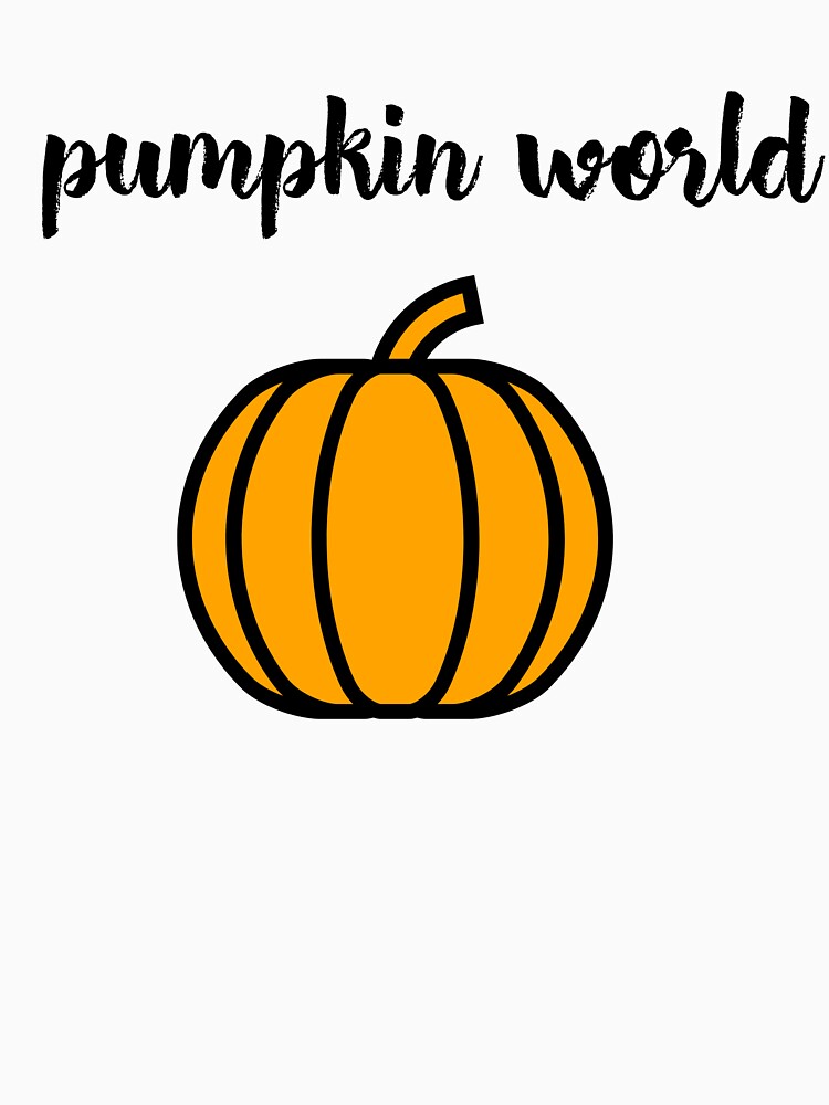 Pumpkin World by OnlyCoolTees T-Shirts, Hoodie, Sweatshirt | BlankRebels.com (Image 3)