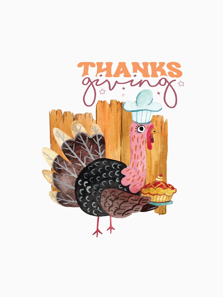 Thanksgiving Turkey Cottagecore Funny Graphics by QuanJewelry T-Shirts, Hoodie, Sweatshirt | BlankRebels.com (Image 3)