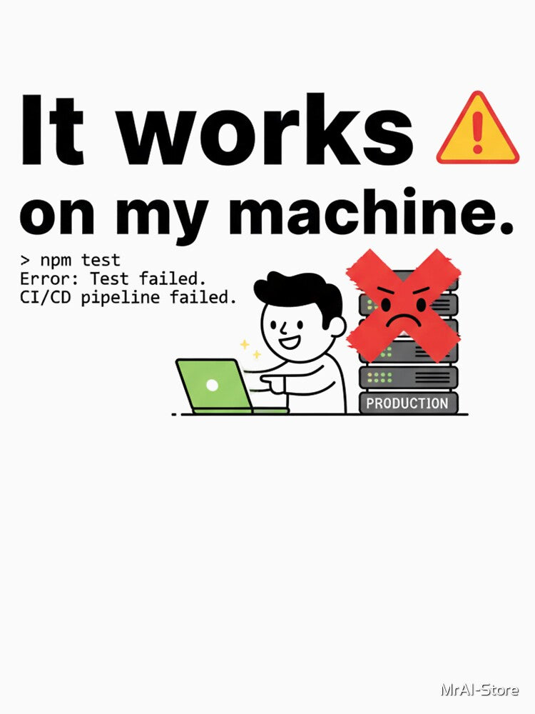 Code Collection - It Works on My Machine by MrAI-Store T-Shirts, Hoodie, Sweatshirt | BlankRebels.com (Image 3)