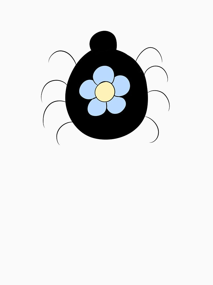 Flower Spider (blue) by gross-girl99 T-Shirts, Hoodie, Sweatshirt | BlankRebels.com (Image 3)