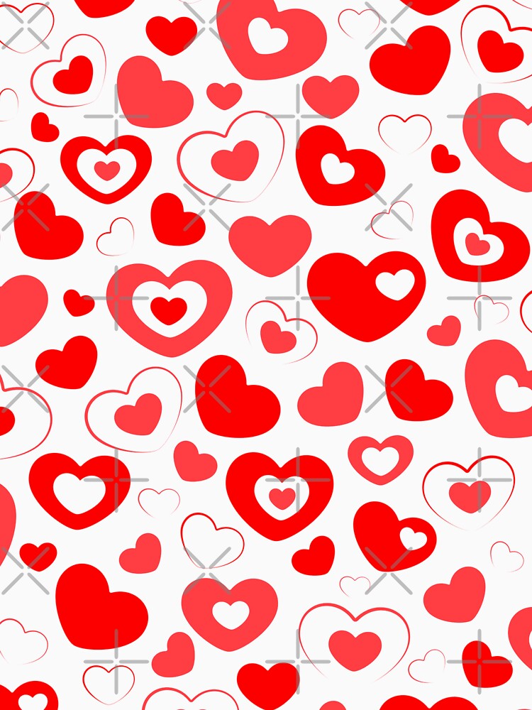 Heart - Red by ActRightToday T-Shirts, Hoodie, Sweatshirt | BlankRebels.com (Image 3)