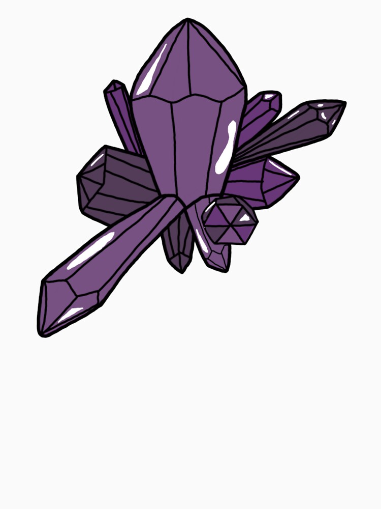 Amethyst Crystal by sixofheartsart T-Shirts, Hoodie, Sweatshirt | BlankRebels.com (Image 3)