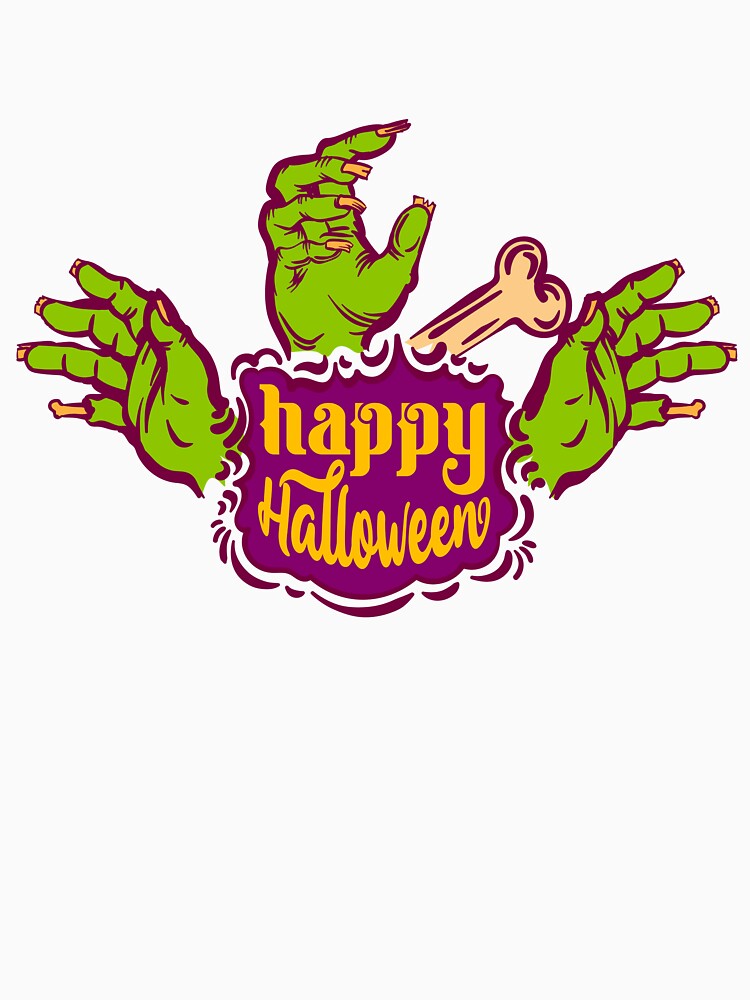 Happy Halloween Scary by Teapot-art T-Shirts, Hoodie, Sweatshirt | BlankRebels.com (Image 3)