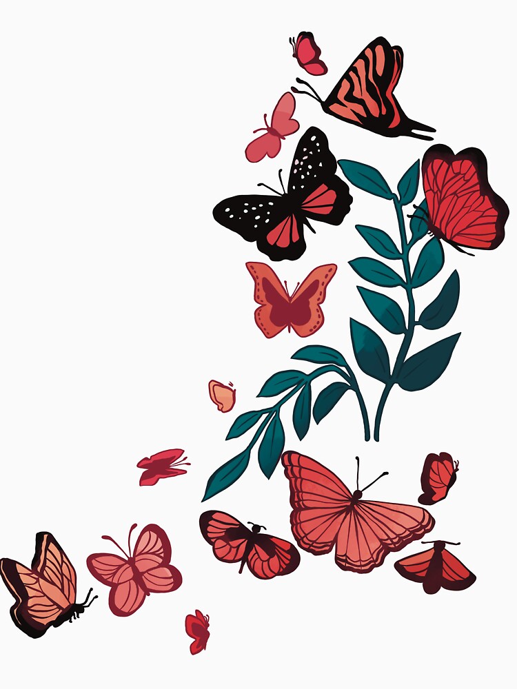 butterfly meadows by v3r9n1c4 T-Shirts, Hoodie, Sweatshirt | BlankRebels.com (Image 3)