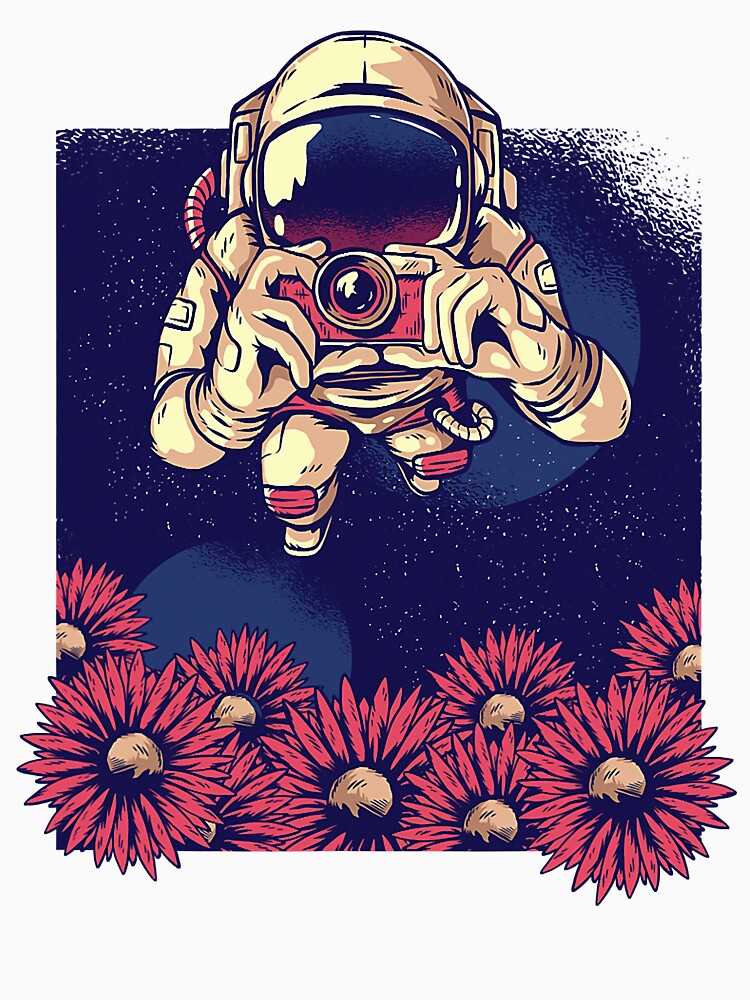 Photographer Astronaut Funny Camera Photography Lover by ArcWarden-art T-Shirts, Hoodie, Sweatshirt (Image 3)