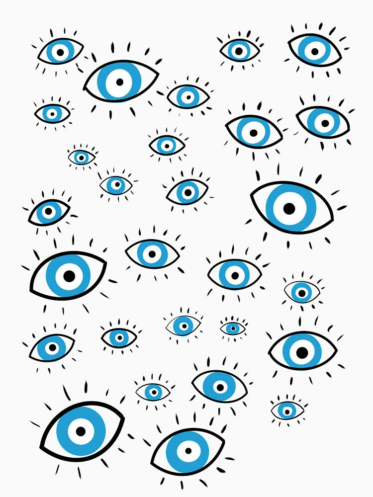 Evil eyes by raychelerin T-Shirts, Hoodie, Sweatshirt | BlankRebels.com (Image 3)