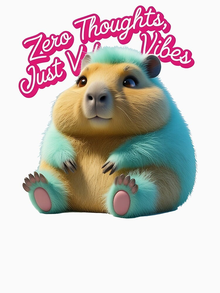 Chill Capybara with Relaxing Vibes by ForYouFree T-Shirts, Hoodie, Sweatshirt | BlankRebels.com (Image 3)