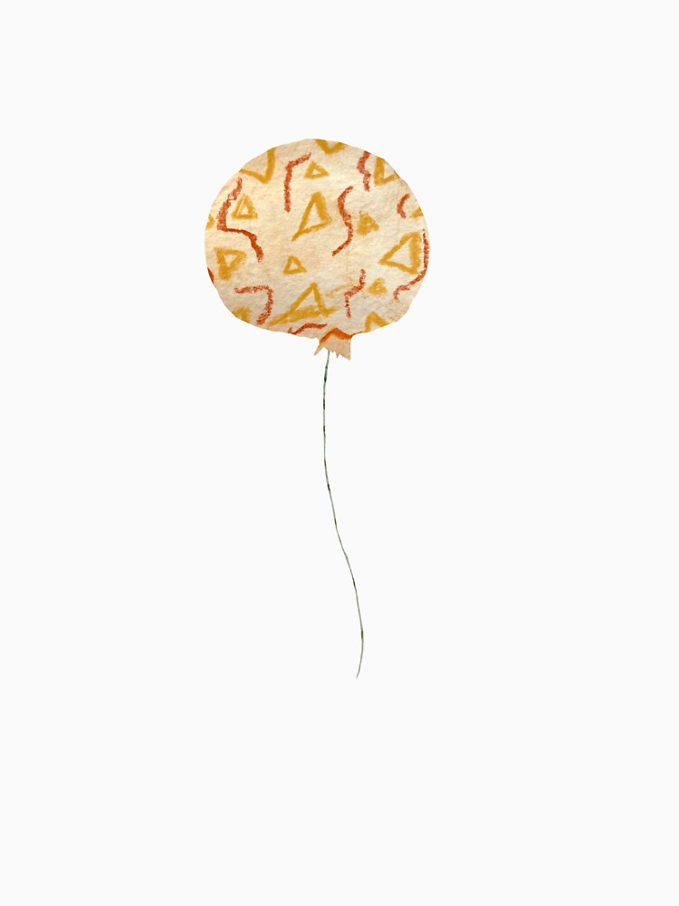 Balloon beige textured pencil a watercolor sketch by Yana Mustafina | Boho Soulful Designs T-Shirts, Hoodie,... (Image 3)