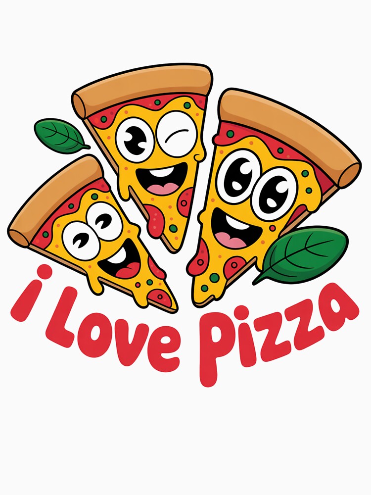 I Love Pizza – Modern Streetwear Pizza Art for Food Lovers by FashionableDesign T-Shirts, Hoodie, Sweatshirt (Image 3)