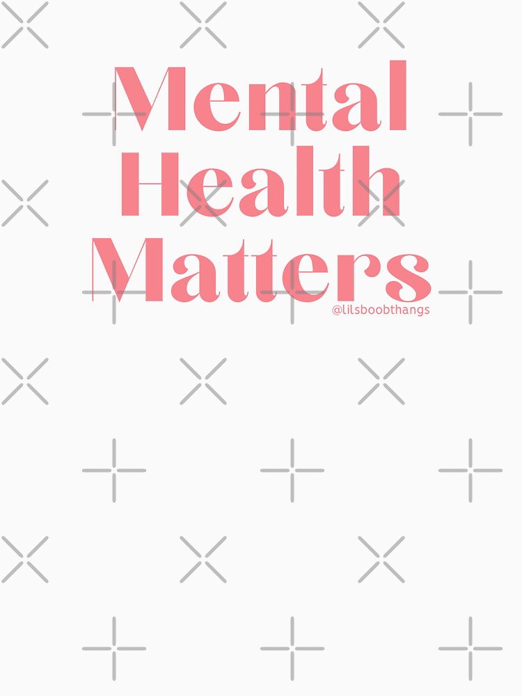 Mental Health Matters., v9b | @lilsboobthangs by lilsboobthangs T-Shirts, Hoodie, Sweatshirt | BlankRebels.com (Image 3)