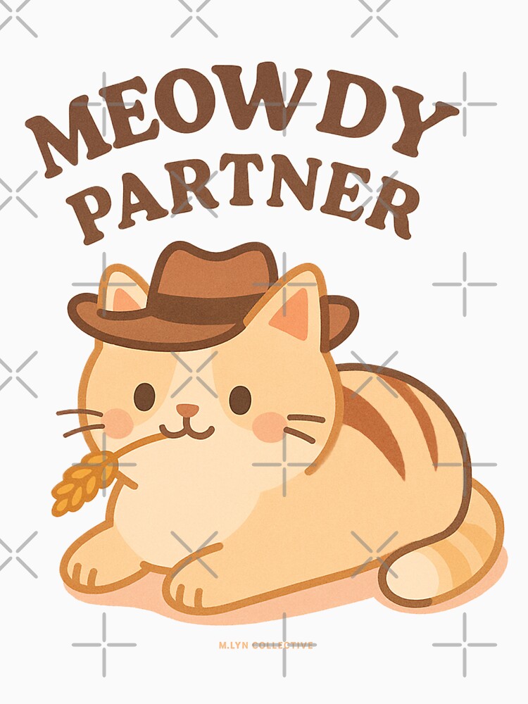 Meowdy Partner – Cowboy Cat Western Design by MLynCollective T-Shirts, Hoodie, Sweatshirt | BlankRebels.com (Image 3)