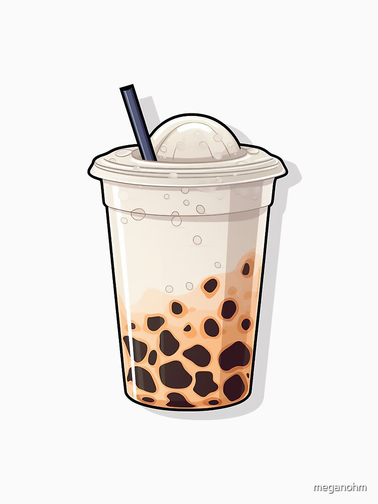 Mocha Bubble Tea by meganohm T-Shirts, Hoodie, Sweatshirt | BlankRebels.com (Image 3)
