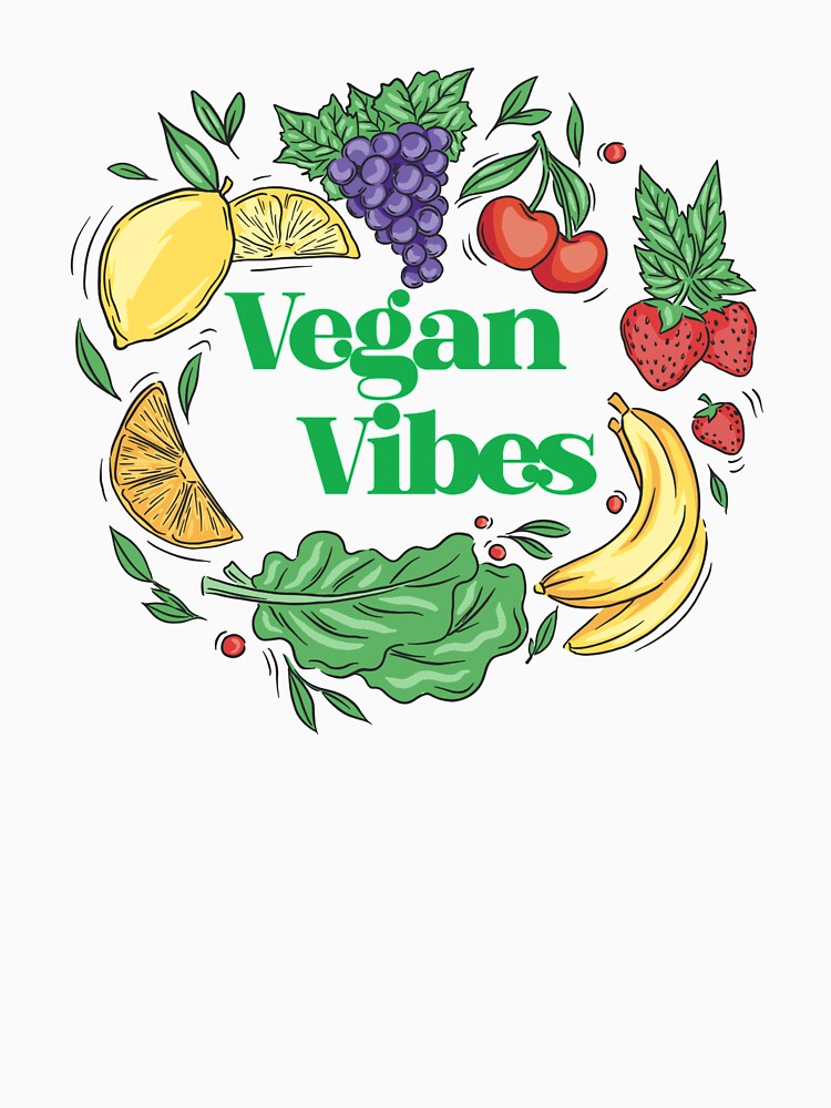 Vegan Vibes by lach3 T-Shirts, Hoodie, Sweatshirt | BlankRebels.com (Image 3)