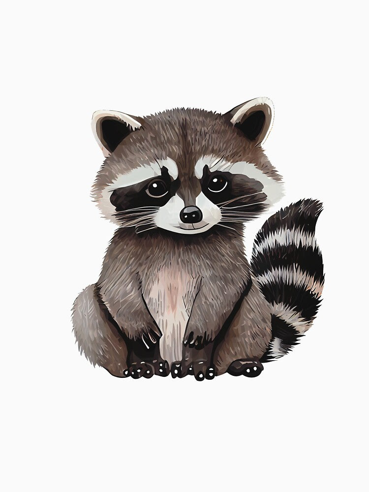 Raccoon sticker #2 by TeddyPrint T-Shirts, Hoodie, Sweatshirt | BlankRebels.com (Image 3)